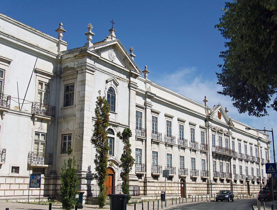 Ingresso del Museu Nacional do Azulejo, in Rua Madre de Deus a Lisbona.