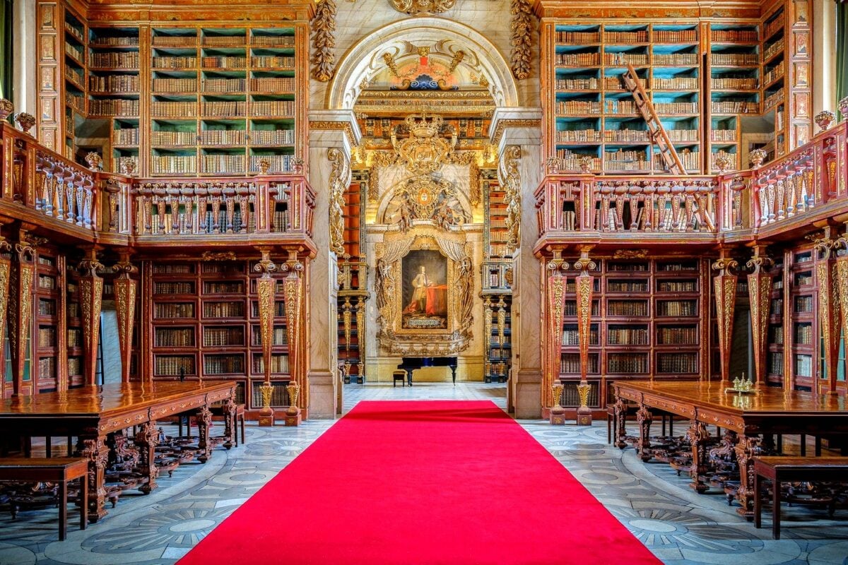 Guida italiana Coimbra - Biblioteca Joanina