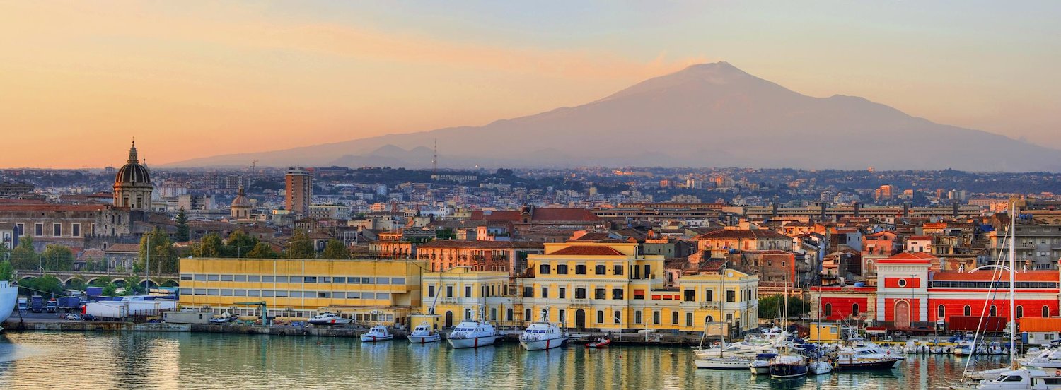 Guida italiana a Catania – Vista della città