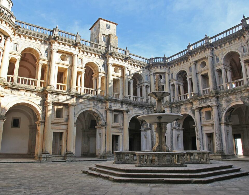 Guida italiana a Tomar - Chiostro del Convento di Cristo