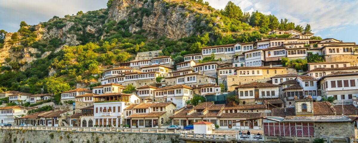 Guida italiana a Berat - Vista panoramica della città