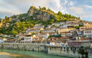Guida italiana a Berat - Vista panoramica della città