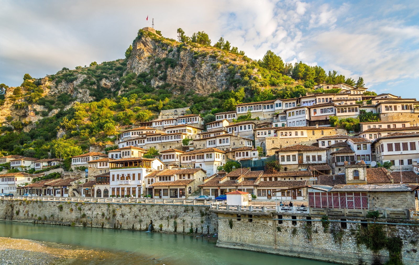 Guida italiana a Berat - Vista panoramica della città