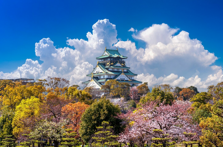 Guida italiana a Osaka - Castello di Osaka