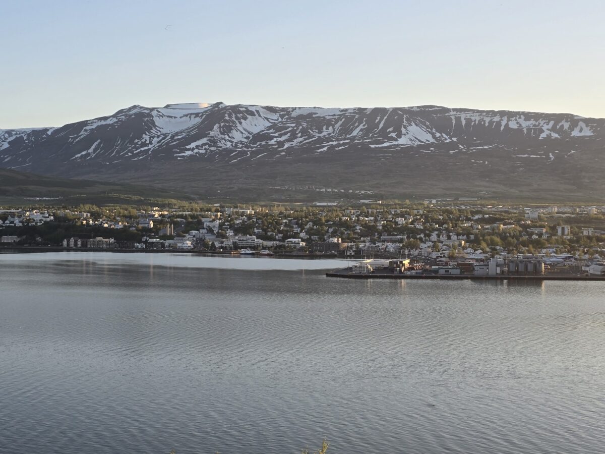 Guida italiana ad Akureyri - Vista panoramica della città