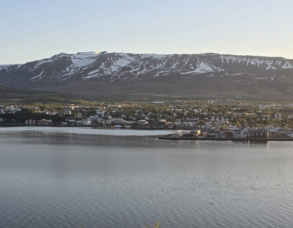 Guida italiana ad Akureyri - Vista panoramica della città