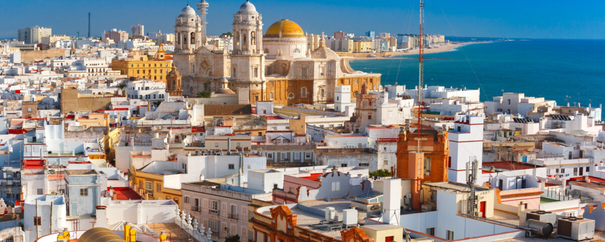 Guida italiana a Cadice - Vista panoramica sulla città