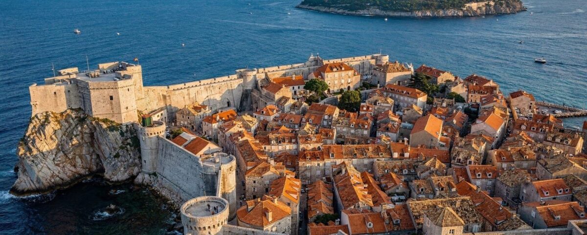 Guida italiana a Dubrovnik - Vista panoramica della città