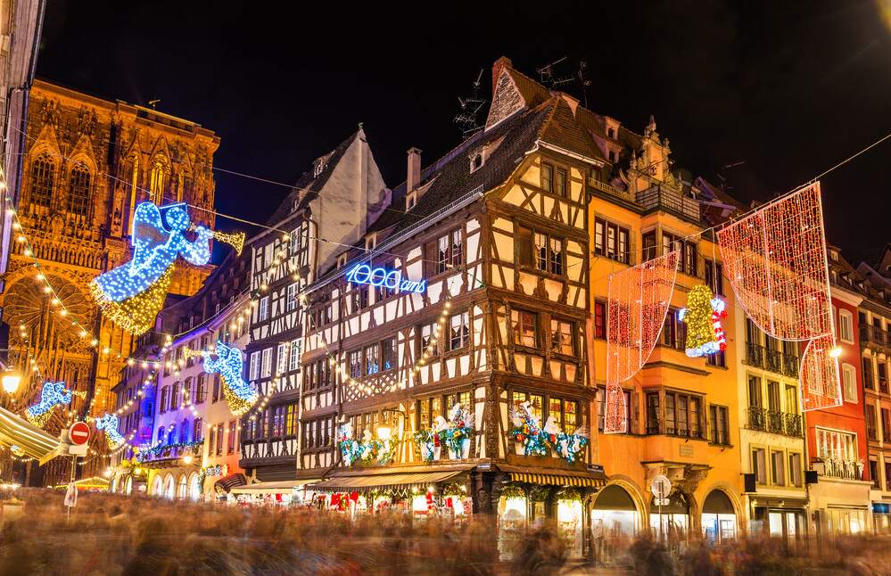 Mercatini di Natale di Strasburgo - Città illuminata